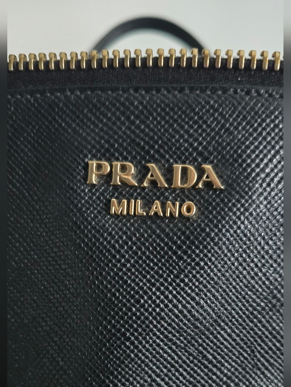 Prada Milano Black Saffiano Leather Dome Satchel with Dust Bag - Picture 14 of 15